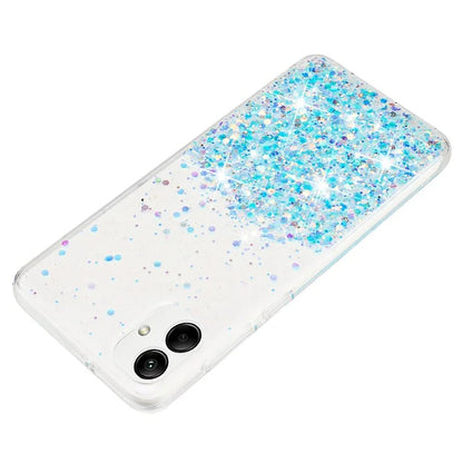For Samsung Galaxy A05 4G Phone Case Sparkle Luminous Epoxy TPU Back Cover