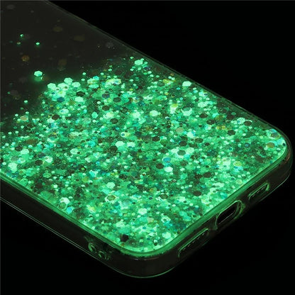 For Samsung Galaxy A05 4G Phone Case Sparkle Luminous Epoxy TPU Back Cover