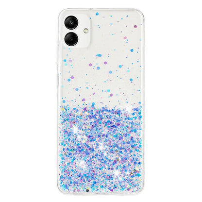 For Samsung Galaxy A05 4G Phone Case Sparkle Luminous Epoxy TPU Back Cover