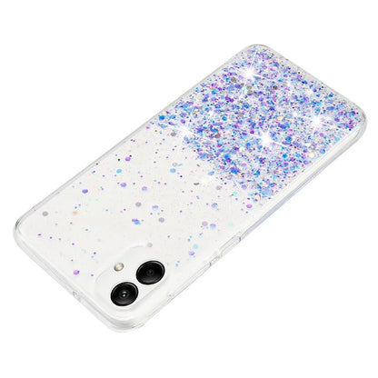 For Samsung Galaxy A05 4G Phone Case Sparkle Luminous Epoxy TPU Back Cover