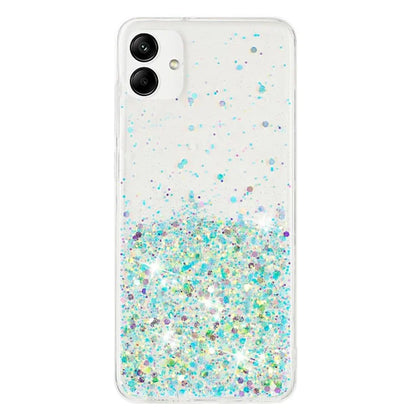 For Samsung Galaxy A05 4G Phone Case Sparkle Luminous Epoxy TPU Back Cover