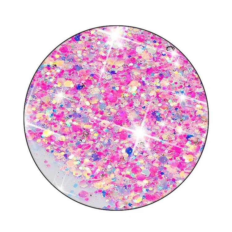 For iPhone XS Max 6.5 inch Epoxy TPU Cover Luminous Sequins Phone Case