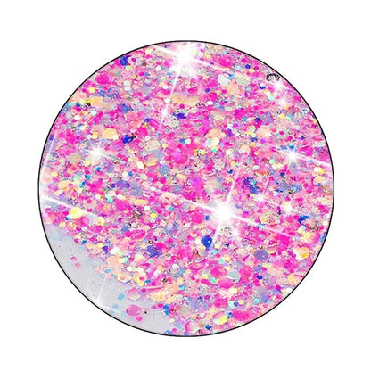 For iPhone 6 Plus/7 Plus/8 Plus 5.5 inch Case Luminous Sequins Anti-fall TPU Phone Cover