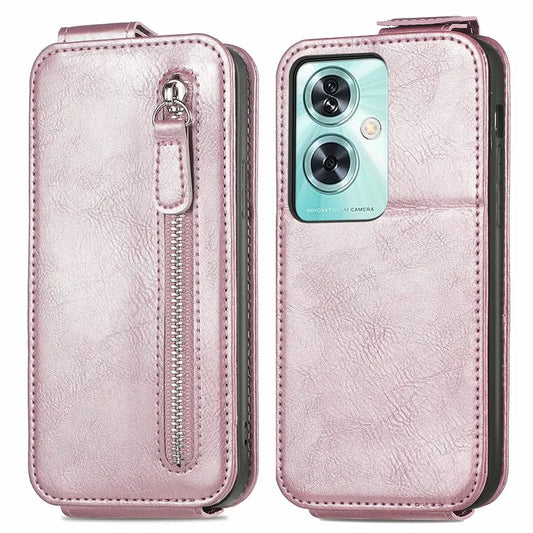 For OnePlus Nord N30 SE 5G Leather Wallet Case Zipper Pocket Phone Cover