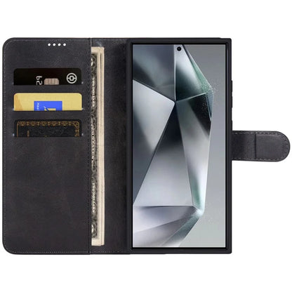 IMAK For Samsung Galaxy S24 Ultra Case Wallet PU Leather Protective Phone Cover