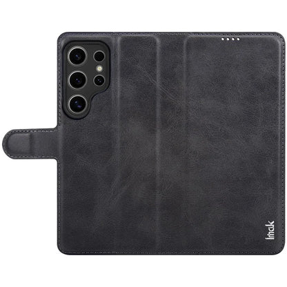 IMAK For Samsung Galaxy S24 Ultra Case Wallet PU Leather Protective Phone Cover