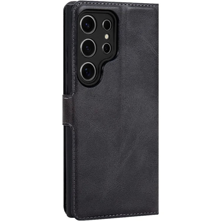 IMAK For Samsung Galaxy S24 Ultra Case Wallet PU Leather Protective Phone Cover