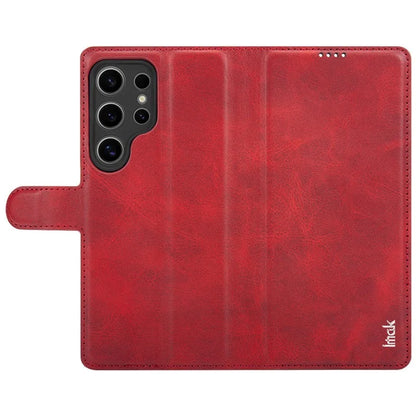 IMAK For Samsung Galaxy S24 Ultra Case Wallet PU Leather Protective Phone Cover