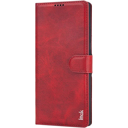IMAK For Samsung Galaxy S24 Ultra Case Wallet PU Leather Protective Phone Cover