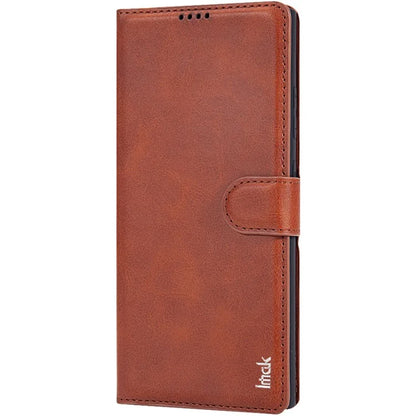 IMAK For Samsung Galaxy S24 Ultra Case Wallet PU Leather Protective Phone Cover