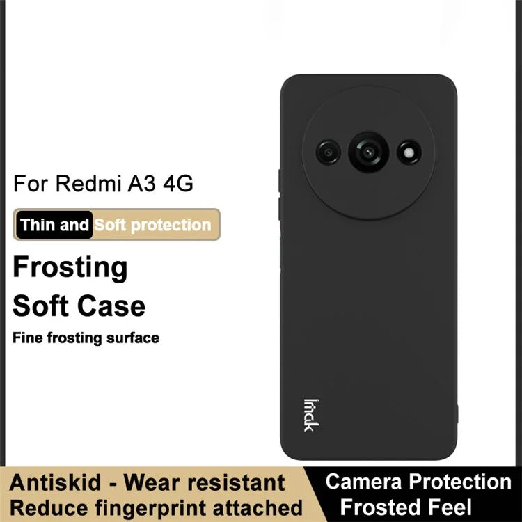 IMAK UC-3 Series for Xiaomi Redmi A3 / Poco C61 4G Matte Case Anti-scratch TPU Phone Cover