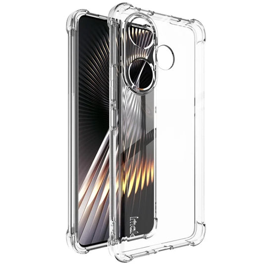 IMAK For Xiaomi Redmi Turbo 3 5G / Poco F6 5G Clear TPU Case Anti-Drop Airbag Protection Phone Shell