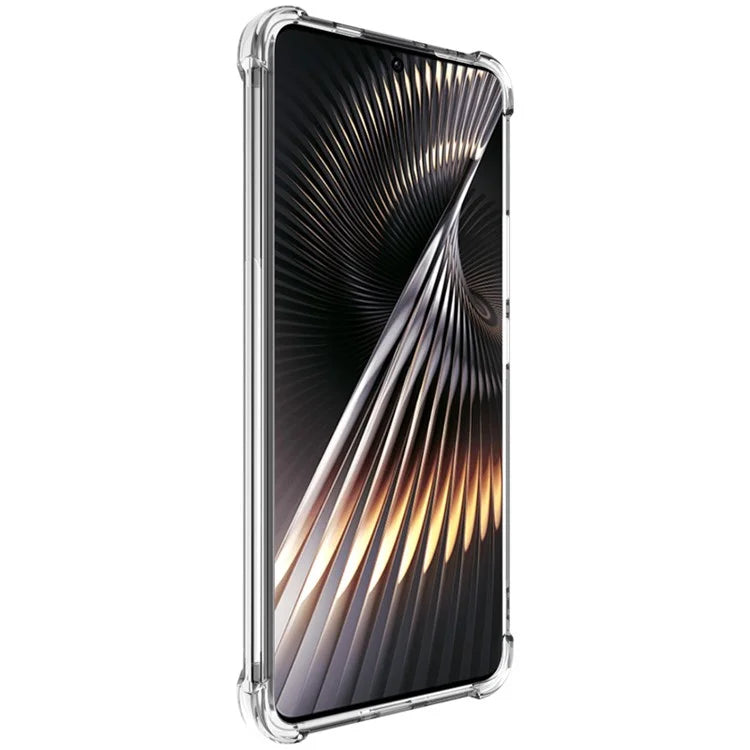 IMAK For Xiaomi Redmi Turbo 3 5G / Poco F6 5G Clear TPU Case Anti-Drop Airbag Protection Phone Shell