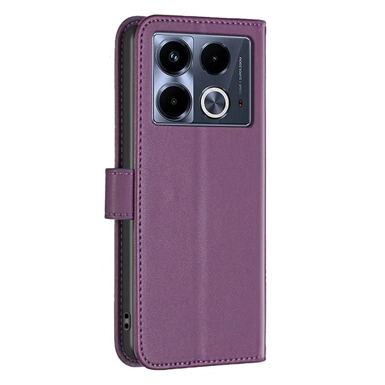 BINFEN COLOR BF17 For Infinix Note 40 Case Shockproof Leather Phone Wallet Cover