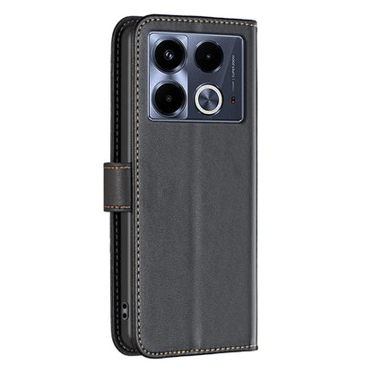 BINFEN COLOR BF17 For Infinix Note 40 Case Shockproof Leather Phone Wallet Cover