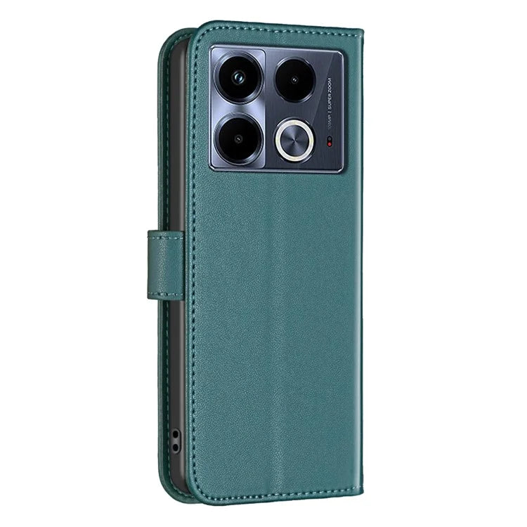 BINFEN COLOR BF17 For Infinix Note 40 Case Shockproof Leather Phone Wallet Cover