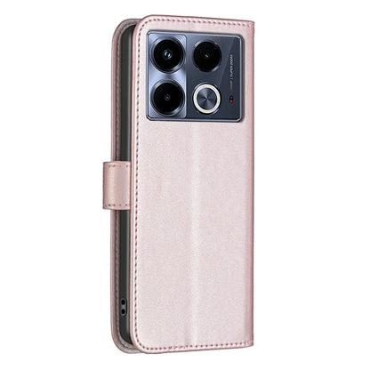 BINFEN COLOR BF17 For Infinix Note 40 Case Shockproof Leather Phone Wallet Cover
