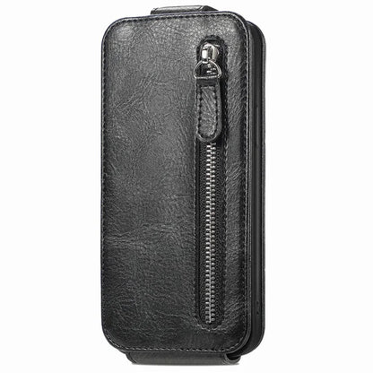 For Samsung Galaxy A15 4G Case Zipper Pocket PU Leather Vertical Flip Wallet Phone Cover