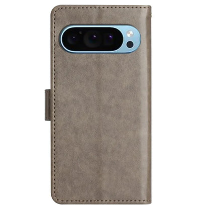 For Google Pixel 9 / Pixel 9 Pro Case Butterfly Pattern PU Leather Wallet Phone Cover