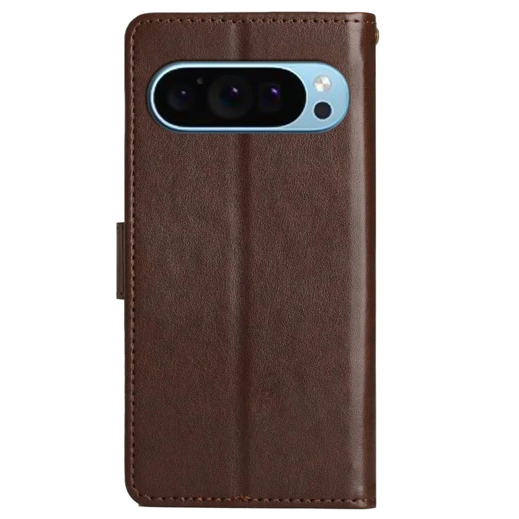 For Google Pixel 9 / Pixel 9 Pro Case Butterfly Pattern PU Leather Wallet Phone Cover