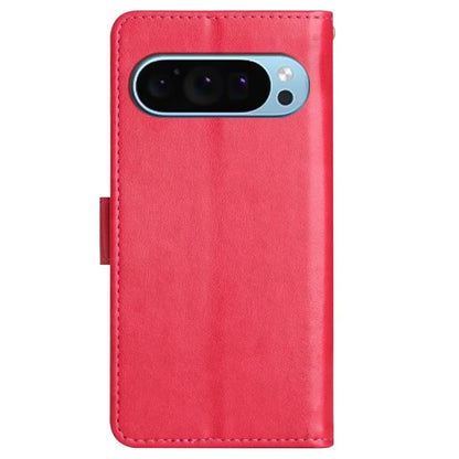 For Google Pixel 9 / Pixel 9 Pro Case Butterfly Pattern PU Leather Wallet Phone Cover