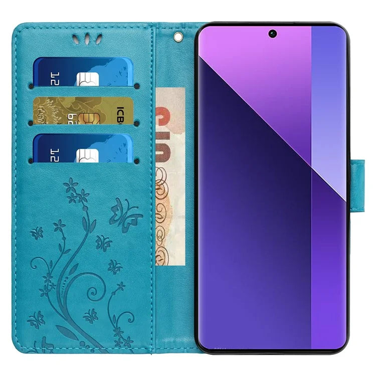 For Google Pixel 9 / Pixel 9 Pro Case Butterfly Pattern PU Leather Wallet Phone Cover