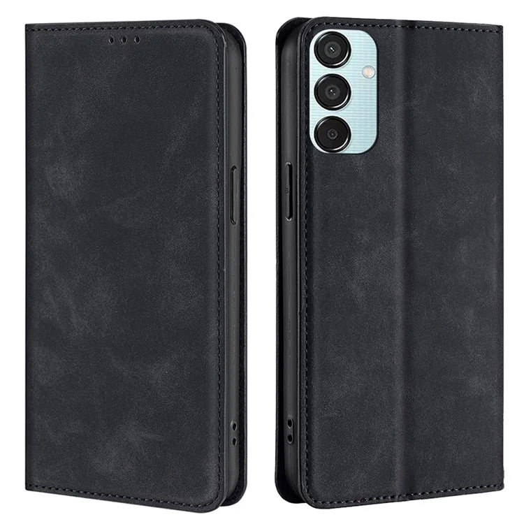 For Samsung Galaxy M15 5G Case Anti-drop Stand Card Holder PU Leather Phone Cover