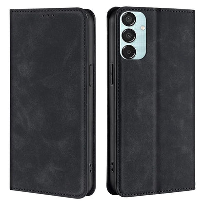 For Samsung Galaxy M15 5G Case Anti-drop Stand Card Holder PU Leather Phone Cover