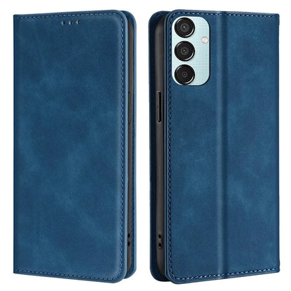 For Samsung Galaxy M15 5G Case Anti-drop Stand Card Holder PU Leather Phone Cover