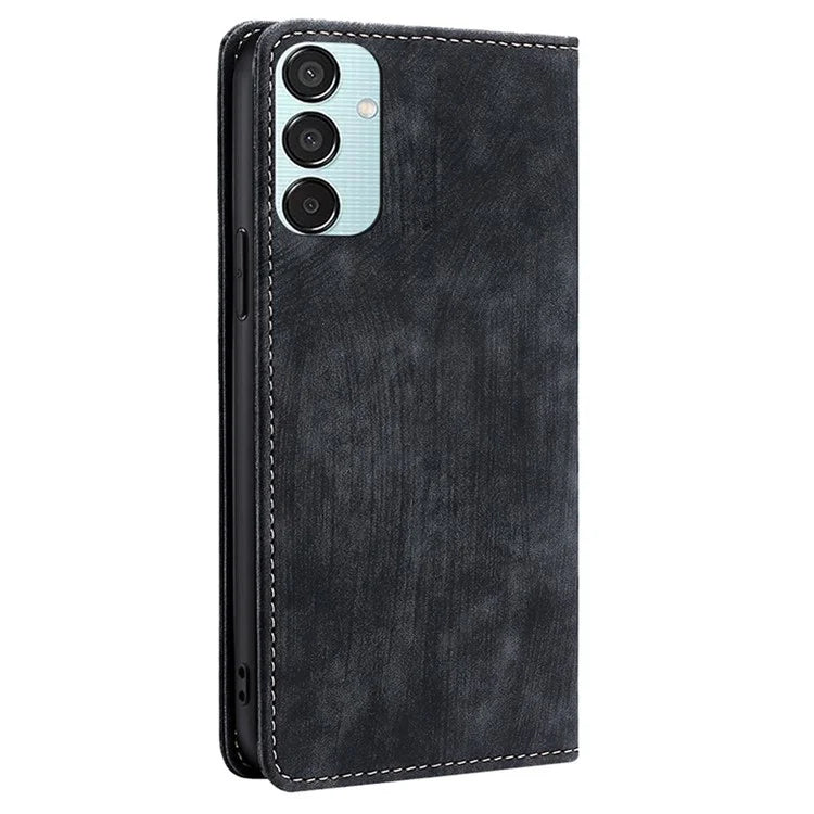 For Samsung Galaxy M15 5G Folio Flip Case RFID Blocking Card Holder Phone Cover