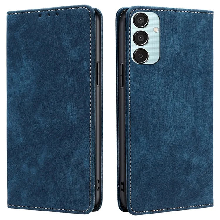 For Samsung Galaxy M15 5G Folio Flip Case RFID Blocking Card Holder Phone Cover