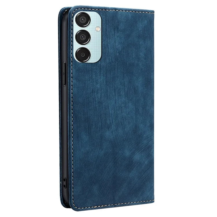 For Samsung Galaxy M15 5G Folio Flip Case RFID Blocking Card Holder Phone Cover