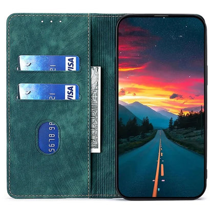 For Samsung Galaxy M15 5G Folio Flip Case RFID Blocking Card Holder Phone Cover