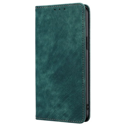 For Samsung Galaxy M15 5G Folio Flip Case RFID Blocking Card Holder Phone Cover