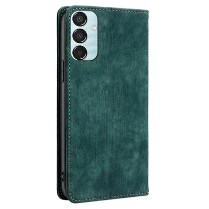 For Samsung Galaxy M15 5G Folio Flip Case RFID Blocking Card Holder Phone Cover