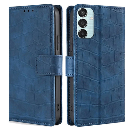 For Samsung Galaxy M15 5G Case Crocodile Texture Leather Wallet Phone Cover