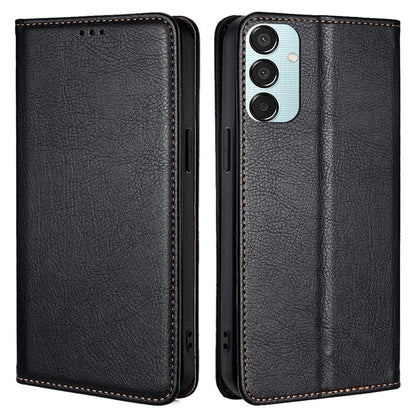 For Samsung Galaxy M15 5G Magnetic Closure Wallet Case Leather Phone Cover