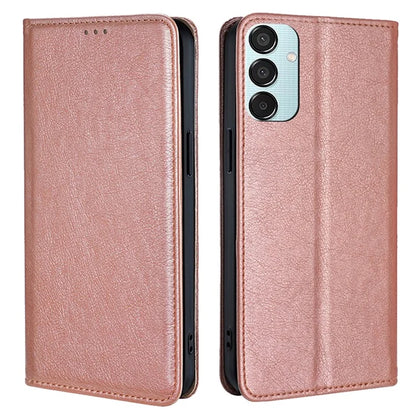 For Samsung Galaxy M15 5G Magnetic Closure Wallet Case Leather Phone Cover