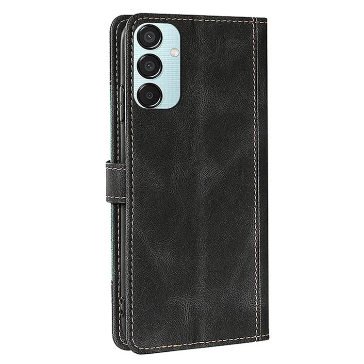 For Samsung Galaxy M15 5G Cover PU Leather Stand Wallet Shockproof Phone Case