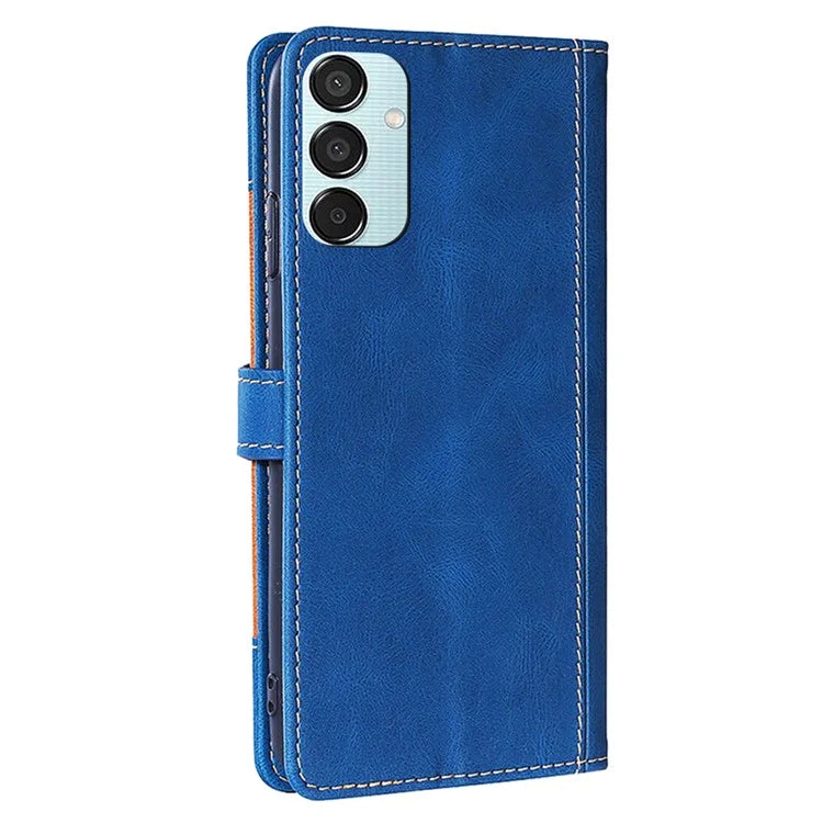 For Samsung Galaxy M15 5G Cover PU Leather Stand Wallet Shockproof Phone Case