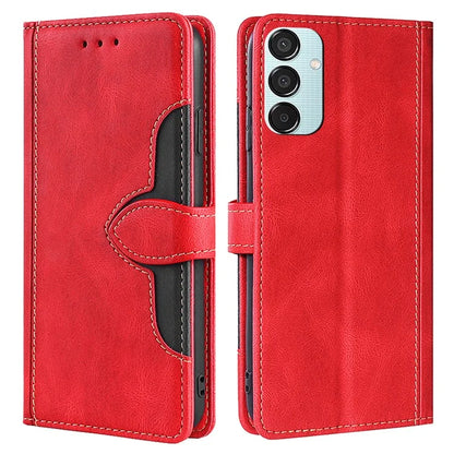 For Samsung Galaxy M15 5G Cover PU Leather Stand Wallet Shockproof Phone Case
