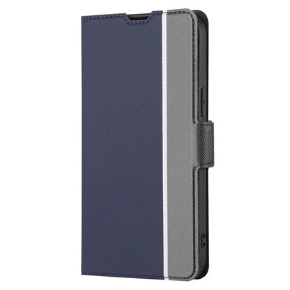 For Samsung Galaxy M15 5G Case PU Leather Phone Shell Twill Texture Card Slots Cover
