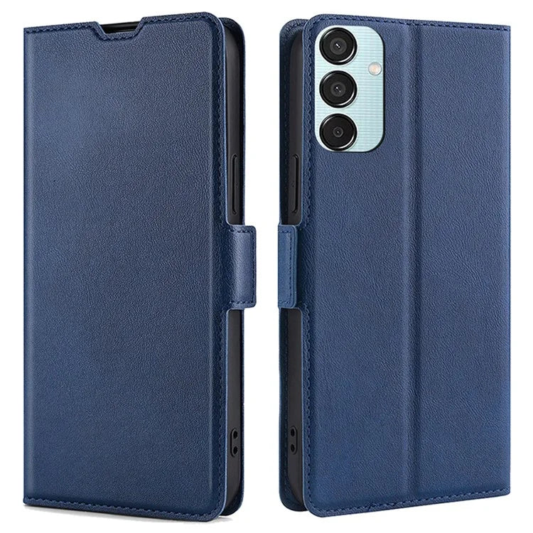 For Samsung Galaxy M15 5G Phone Case Side Magnetic Clasp Wallet Leather Cover