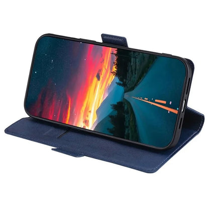 For Samsung Galaxy M15 5G Phone Case Side Magnetic Clasp Wallet Leather Cover