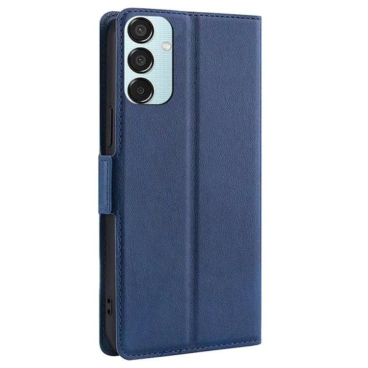 For Samsung Galaxy M15 5G Phone Case Side Magnetic Clasp Wallet Leather Cover