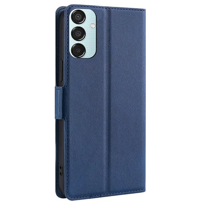 For Samsung Galaxy M15 5G Phone Case Side Magnetic Clasp Wallet Leather Cover