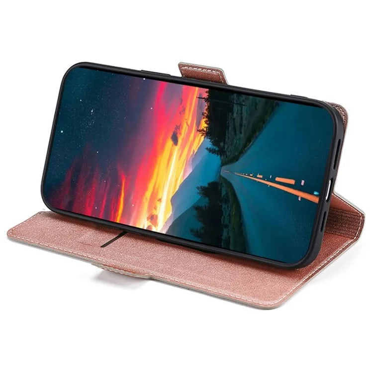 For Samsung Galaxy M15 5G Phone Case Side Magnetic Clasp Wallet Leather Cover