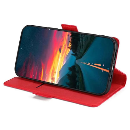 For Samsung Galaxy M15 5G Phone Case Side Magnetic Clasp Wallet Leather Cover