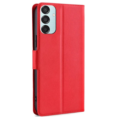 For Samsung Galaxy M15 5G Phone Case Side Magnetic Clasp Wallet Leather Cover