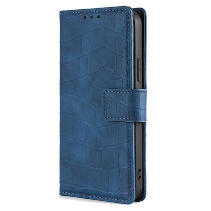 For Xiaomi 14 Ultra Leather Case Crocodile Texture Magnetic Phone Cover